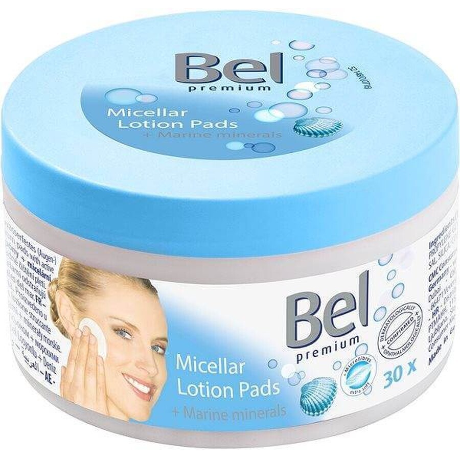 Bel Lotion Pads Mineral Sea Pads Feuchte Wattepads 1x30 Stück