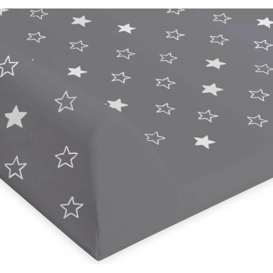 CEBA Tappetino di ricambio a 2 lati con pannello solido (50x80) Comfort Stars grigio chiaro 1×1 pz.