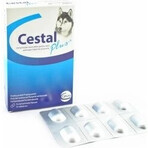 Cestal Plus chewable tablets for dogs 1×8 tbl, flavored parasite tablets for dogs