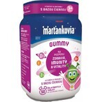 WALMARK Martian gummy vitaminen met zwarte vlierbes 1×50 stuks, appel en zwarte bessensmaak