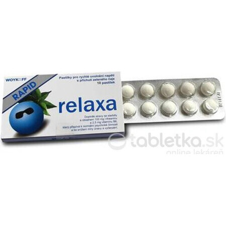 relax RAPID - Woykoff Lutschtabletten 1x10 Stück