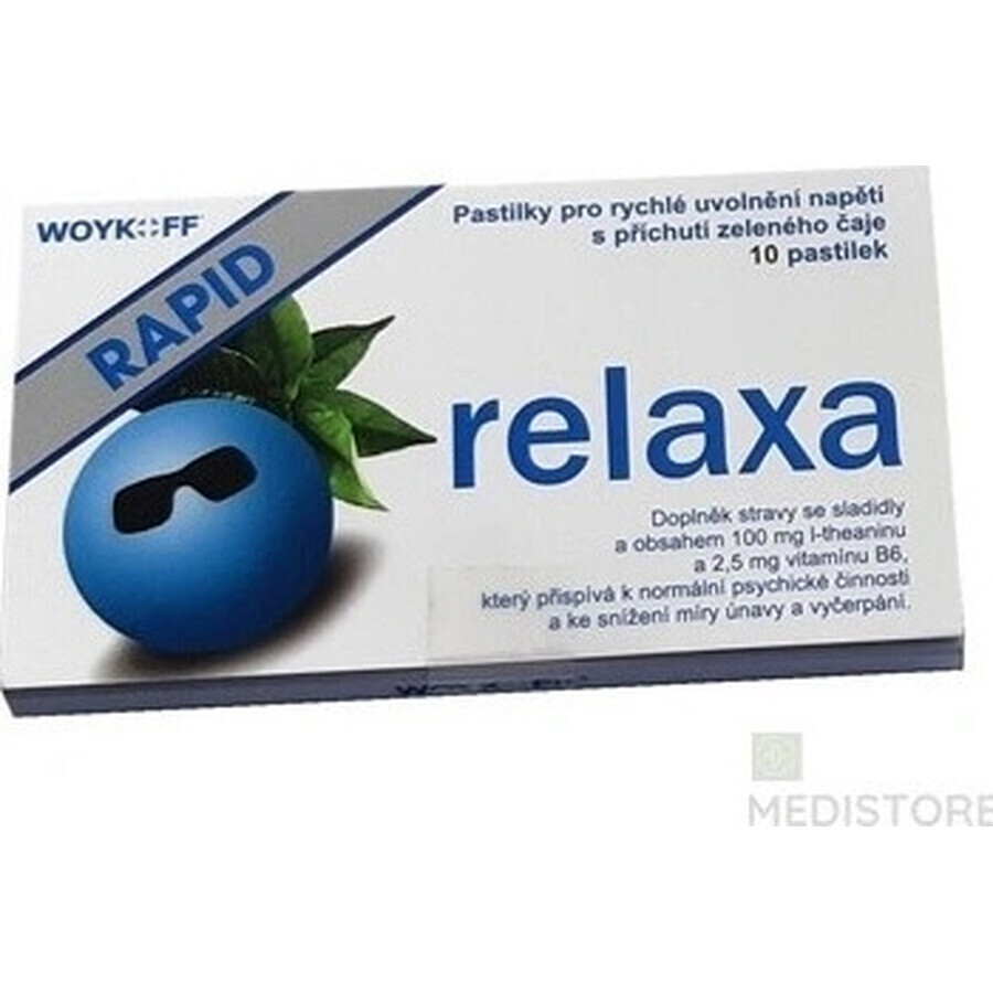 relax RAPID - Woykoff Lutschtabletten 1x10 Stück