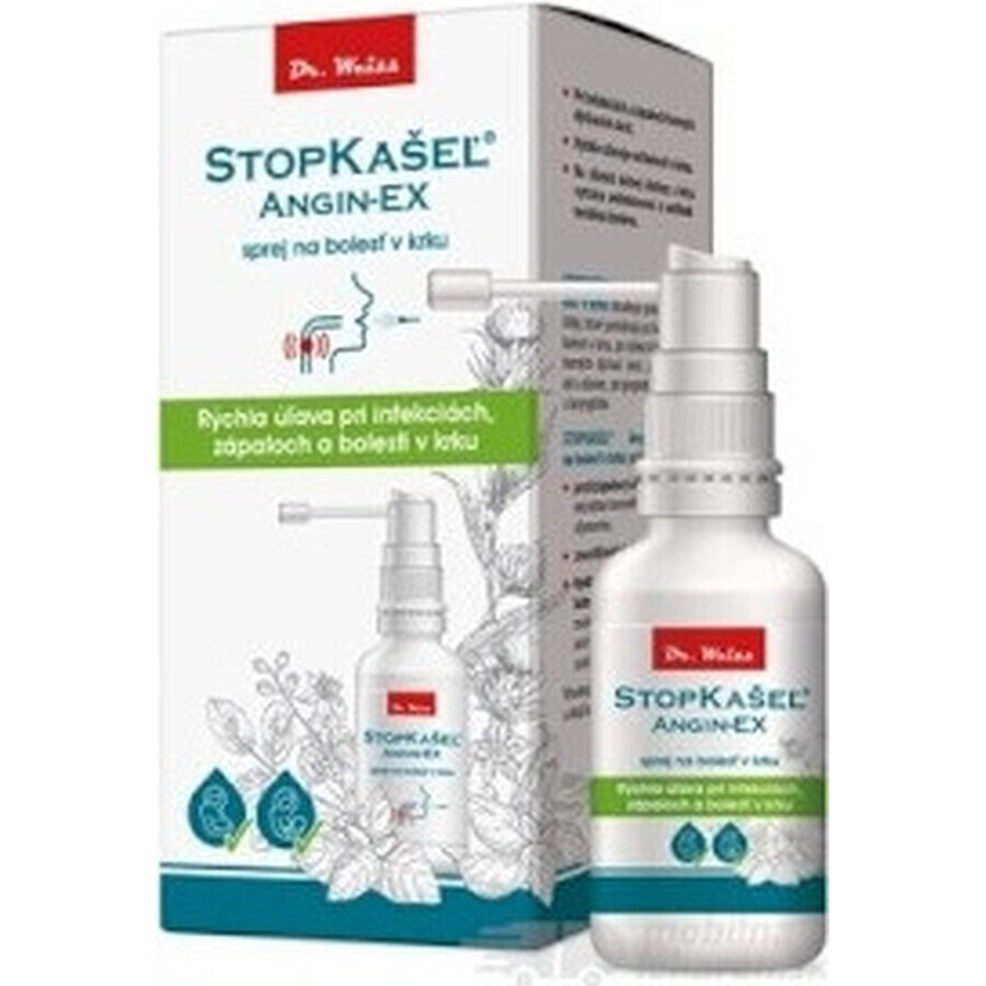 StopCough ANGIN-EX Halsschmerzspray 1×30 ml, Spray