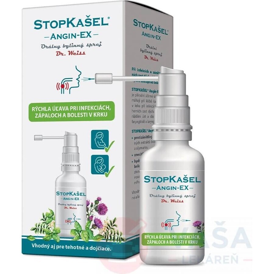 StopCough ANGIN-EX Halsschmerzspray 1×30 ml, Spray