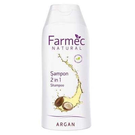 Șampon 2 în1 cu argan, 200 ml, Farmec