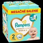 Pampers Premium MBP S2 224st (4-8kg) 1×224 stuks luiers