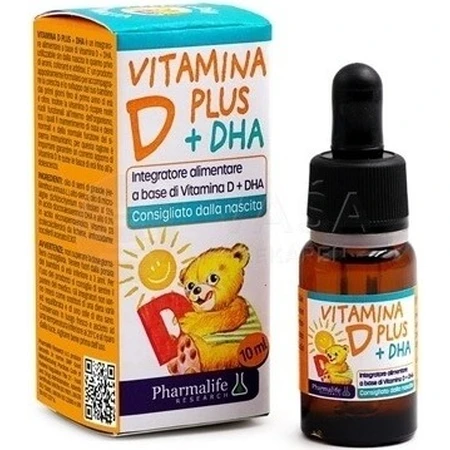 FITOBIMBI VITAMIN D PLUS DHA 1x10 ml, food supplement