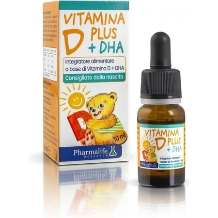 FITOBIMBI VITAMIN D PLUS DHA 1x10 ml, food supplement