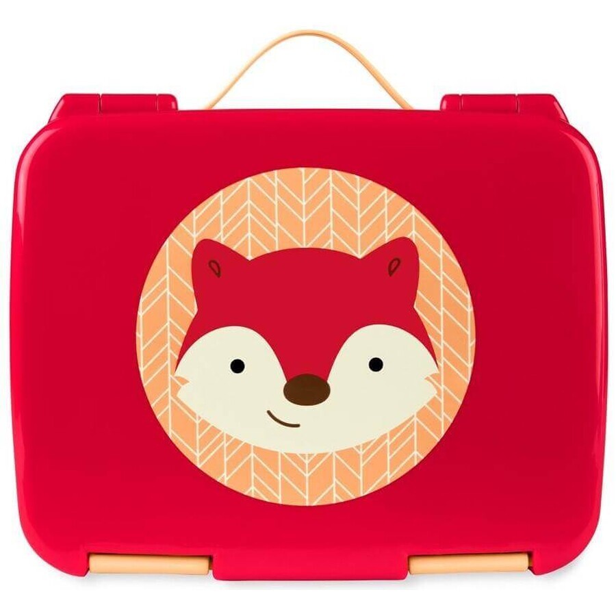 SKIP HOP Zoo Lunchbox Bento Bento Fox 3r+ 1×1 stuks, lunchbox