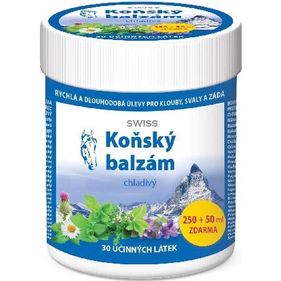 Balsam pentru cai SWISS de răcire 1×300 ml, balsam de răcire pentru cai