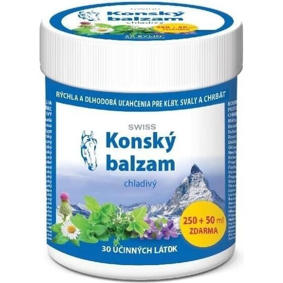 Balsam pentru cai SWISS de răcire 1×300 ml, balsam de răcire pentru cai