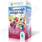 MEGAFYT MIX von Früchtetees für Kinder 4 TYPEN 20×2 g, ab Ende des 6.