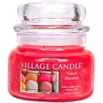 Village Candle Scented Candle in glass - French Macaroon, small 1×1 pc, scented candle