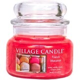 Village Candle Scented Candle in glass - French Macaroon, small 1×1 pc, scented candle