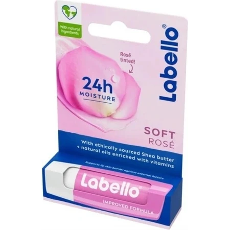 Labello SOFT ROSÉ 1×4,8 g, lip balm