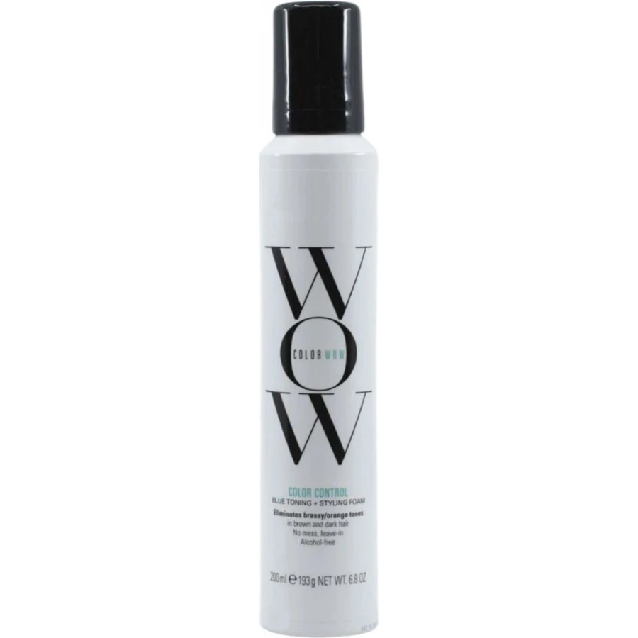 Colour Wow Colour Control Styling-Mousse mit blauer Tönung 1×200 ml, Styling-Mousse