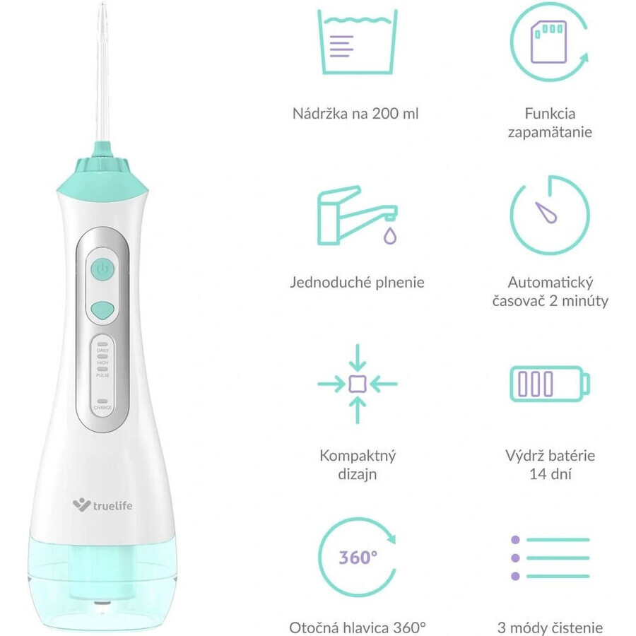 TrueLife AquaFloss Lite 1×1 Stück, elektrische Munddusche