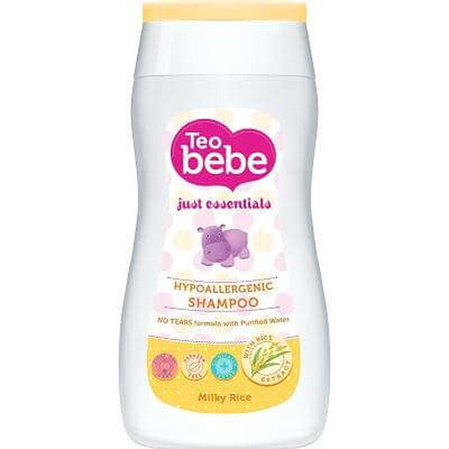 Șampon cu lapte de orez, 200 ml, Teo Bebe