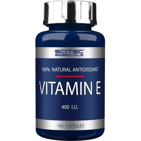 Scitec Nutrition Vitamina E 1×100 cps, integratore alimentare