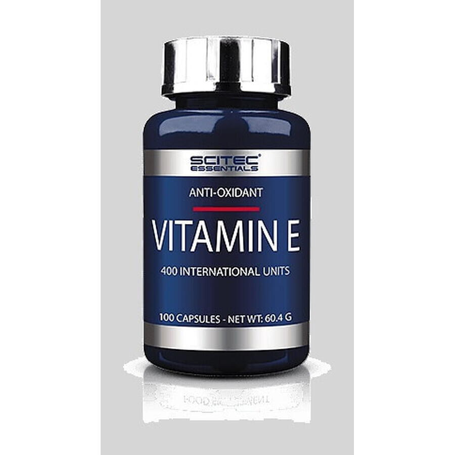 Scitec Nutrition Vitamina E 1×100 cps, integratore alimentare