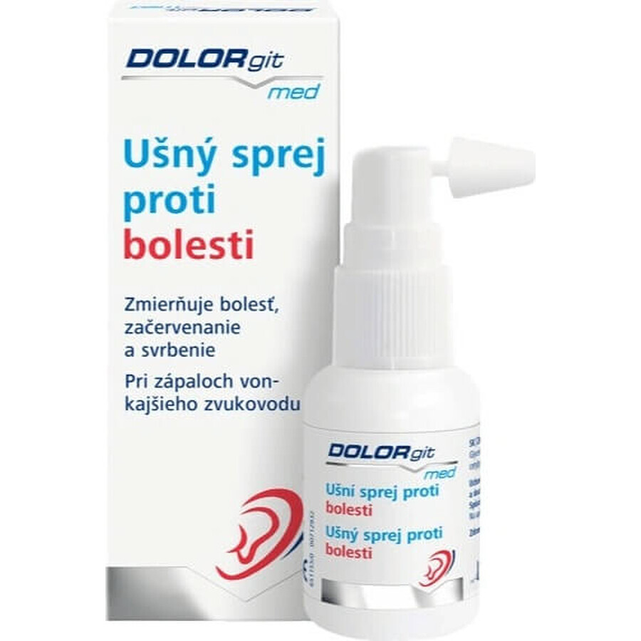 DOLORgit Honig-Ohrenspray gegen Schmerzen 1×20 ml, Ohrenspray