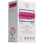 nesVITAMINS Vitamina D3 2000 U.I. + K2 70 μg 1×60 cps, complemento alimenticio