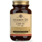 Solgar Vitamin D3 2200 IU 50 Kapseln 1×50 tbl, Nahrungsergänzungsmittel