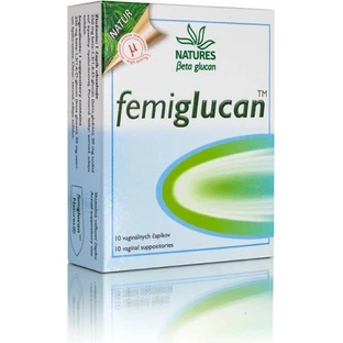 NATURES Femiglucan 1×10 pezzi, supposte vaginali