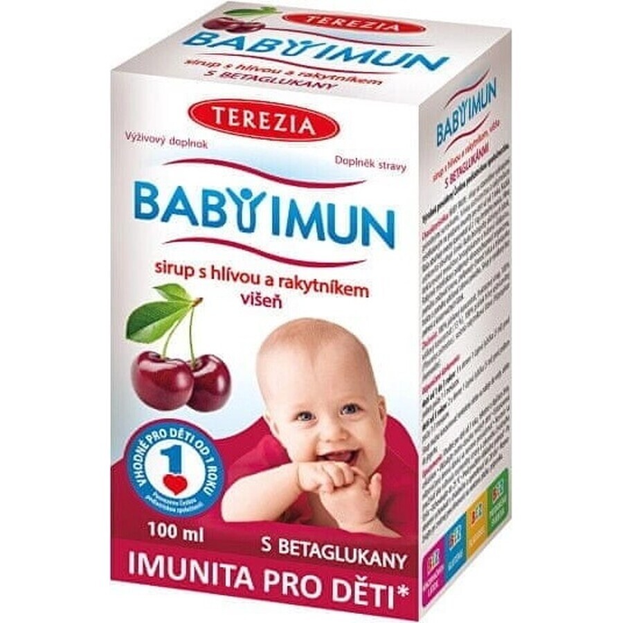 TEREZIA BABY BABY IMMUN Sirup mit Weißdorn und Sanddorn 1×100 ml, Nahrungsergänzungsmittel