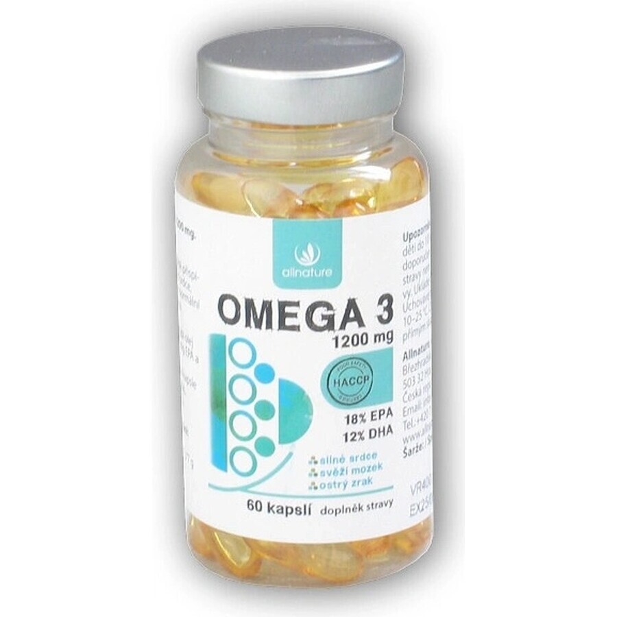 Allnature Omega 3 60cps 1×60cps