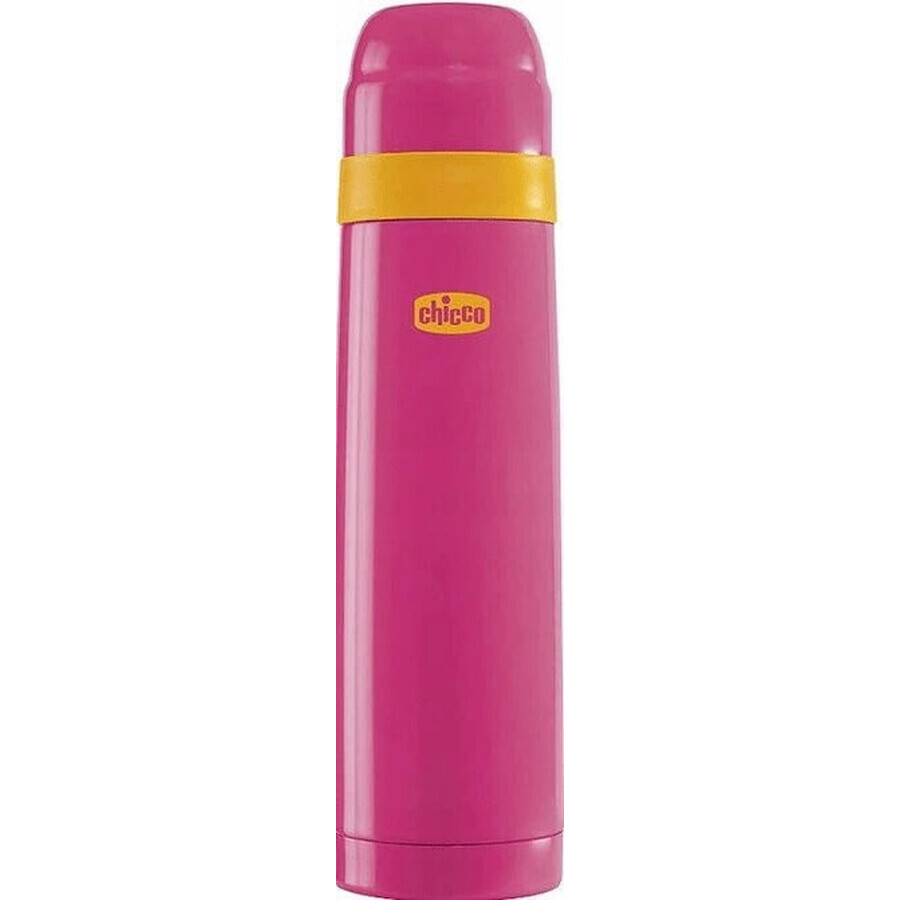 Chicco Chicco orange Thermoskanne, 500 ml 1×500 ml, Thermoskanne