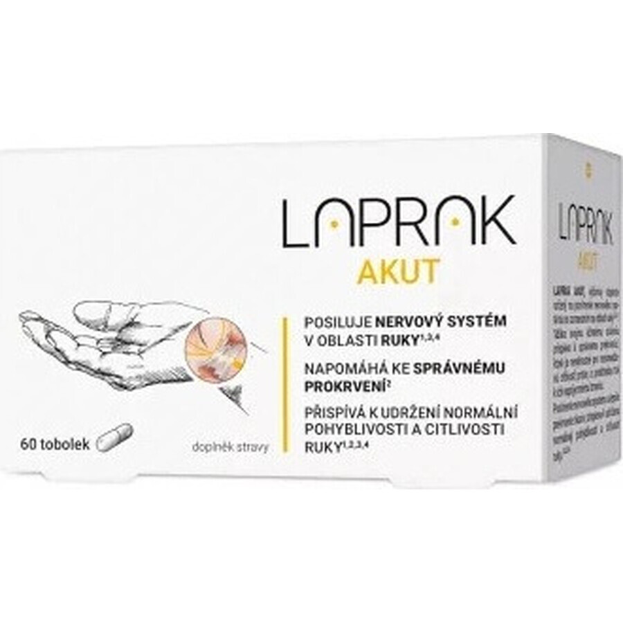 LAPRAK AKUT 1×60 tbl, Nahrungsergänzungsmittel für das Nervensystem