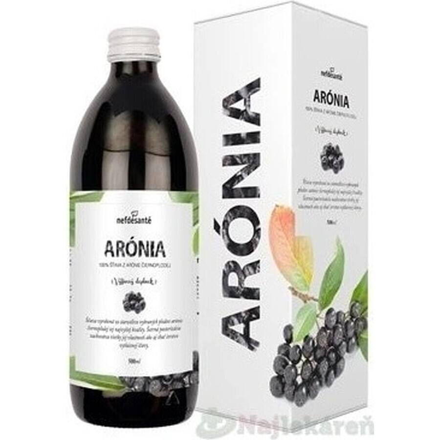 Nef de Santé ARÓNIA 1×500 ml, juice with vitamin C