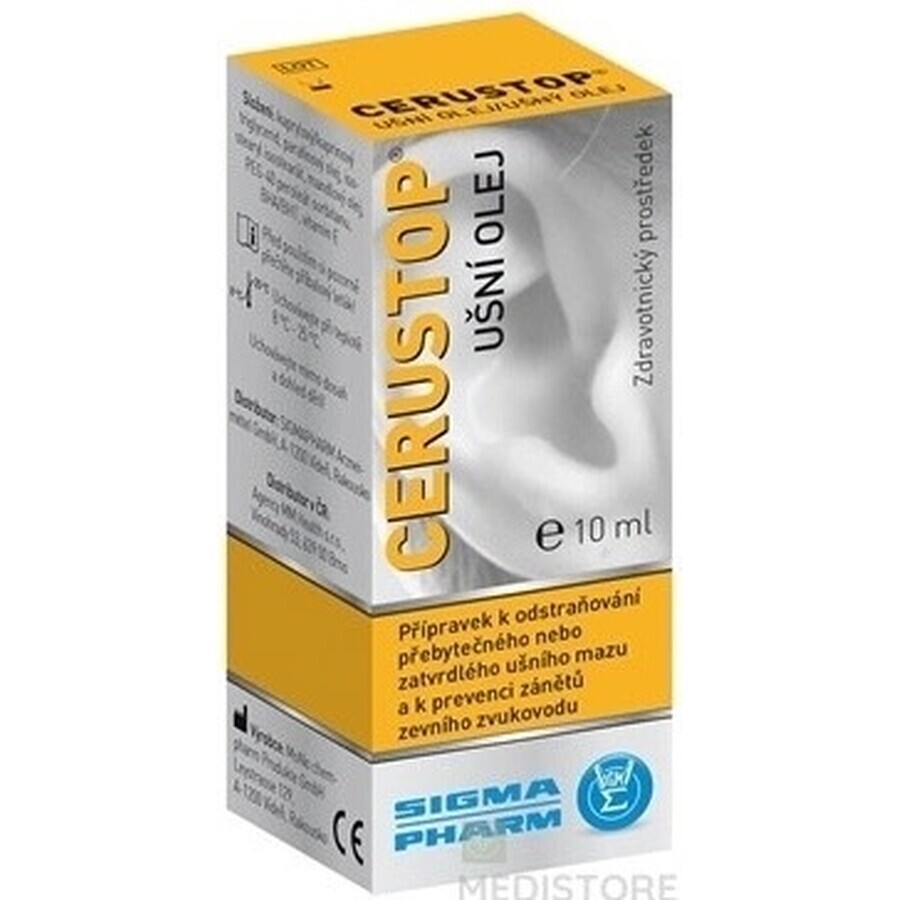 Cerustop ear oil 1×10 ml, oral oil