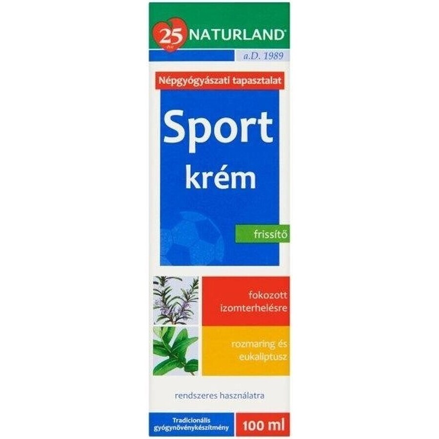 NATURLAND SPORTSMEN CREAM 1×100 ml, Creme