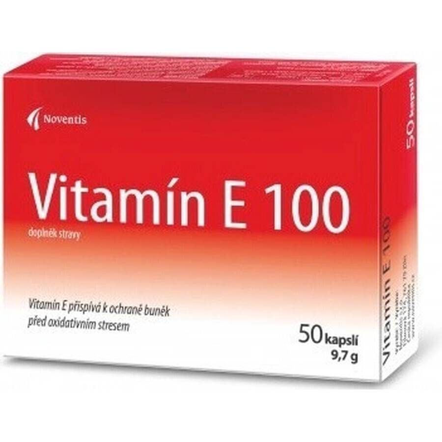 Noventis Vitamine E 100 2×25 cps, vitamine e 100