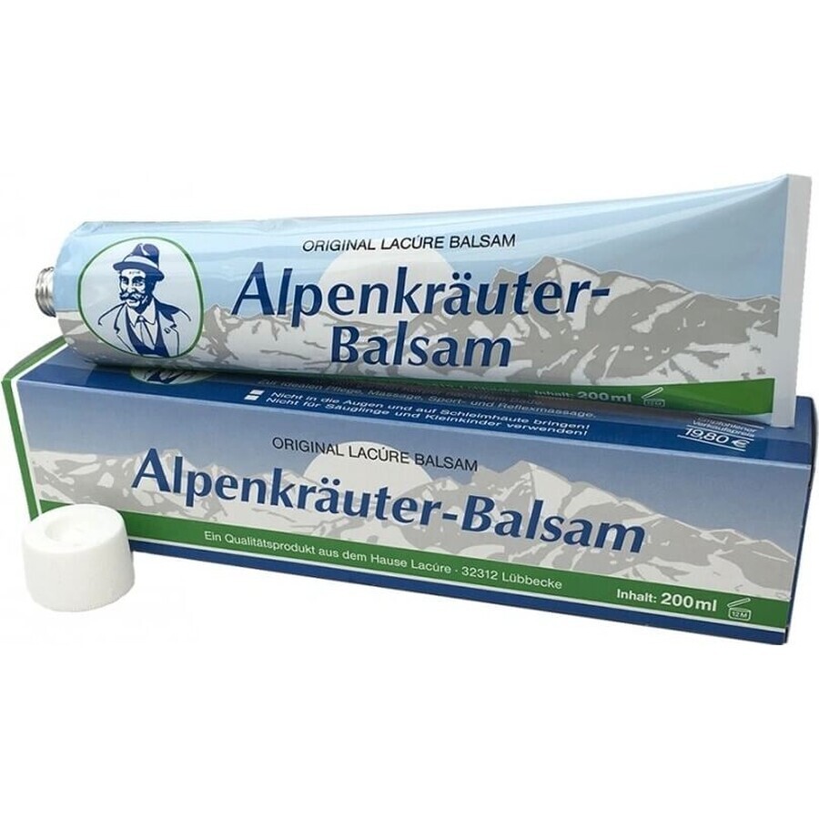 Primavera Alpenkräuter Balsam 1×200 ml, Bálsamo de hierbas alpinas