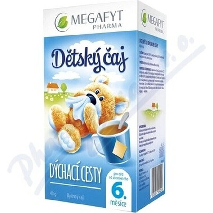 MEGAFYT BREATHING WAYS Baby Tea 1×40 g (20×2 g), tisana