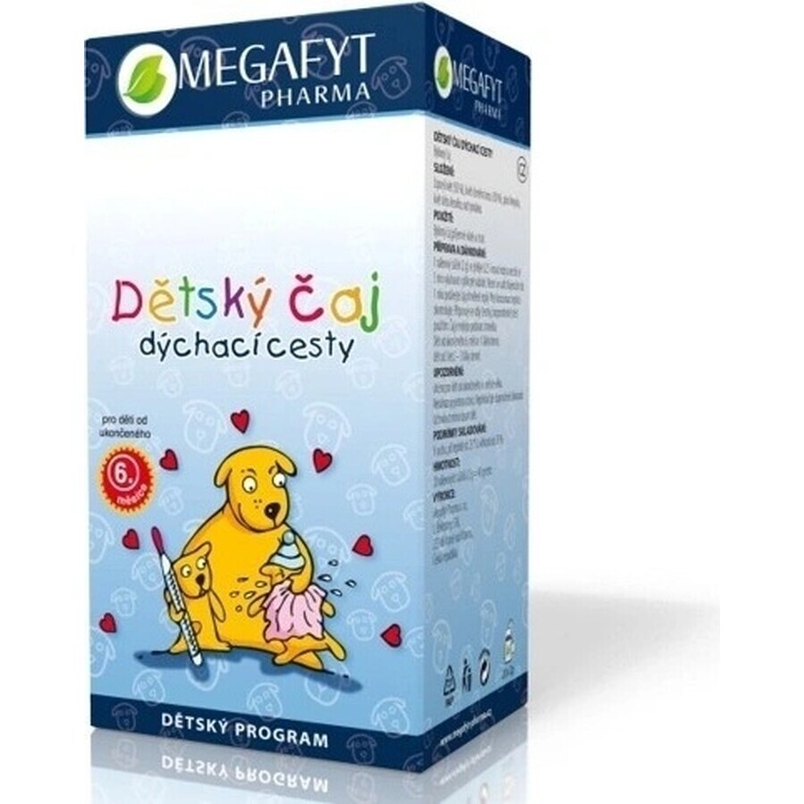 MEGAFYT BREATHING WAYS Baby Tea 1×40 g (20×2 g), tisana