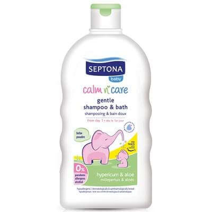 Șampon și Spumă de Baie cu Aloe Vera, +0luni, 200ml, Septona