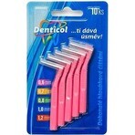 Taille Denticol. 0,6mm, brosse interdentaire courbe 1×10 pcs, brosse interdentaire