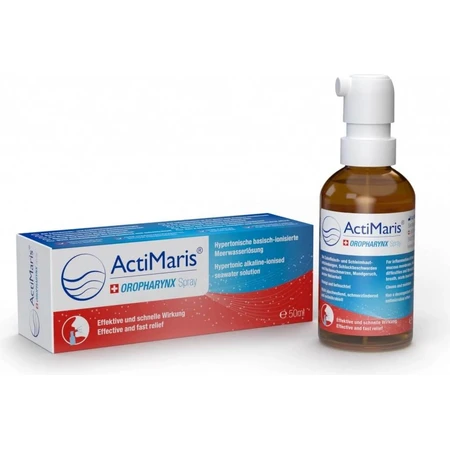 Actimaris OROPHARYNX Spray pentru inflamații și infecții 50ml 1×50 ml