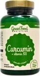 GreenFood Nutrition Curcumin + Vit D3 60cps 1&#215;60 cps