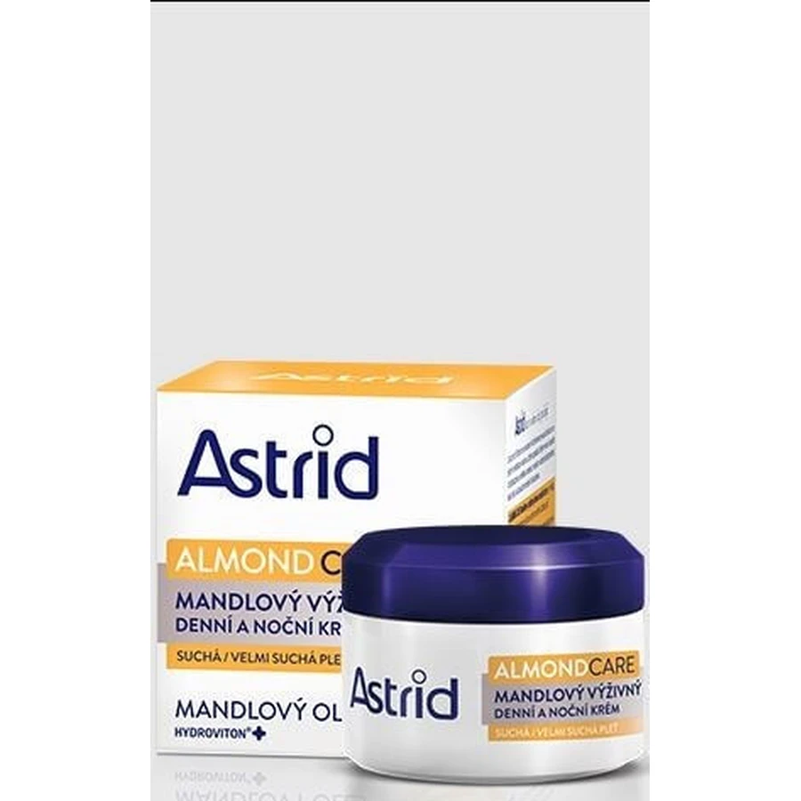 ASTRID ALMOND cremă hrănitoare de zi și de noapte pentru piele uscată și foarte uscată 50 ml 1×50 ml, cremă de mâini