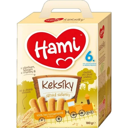 Galletas Hami Galletas 1×180 g, a partir del final del 6º mes