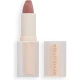 Revolution, Lip Allure Soft Satin Satin Lippenstift Brunch Pink Nude 1×3,2 g, Lippenstift