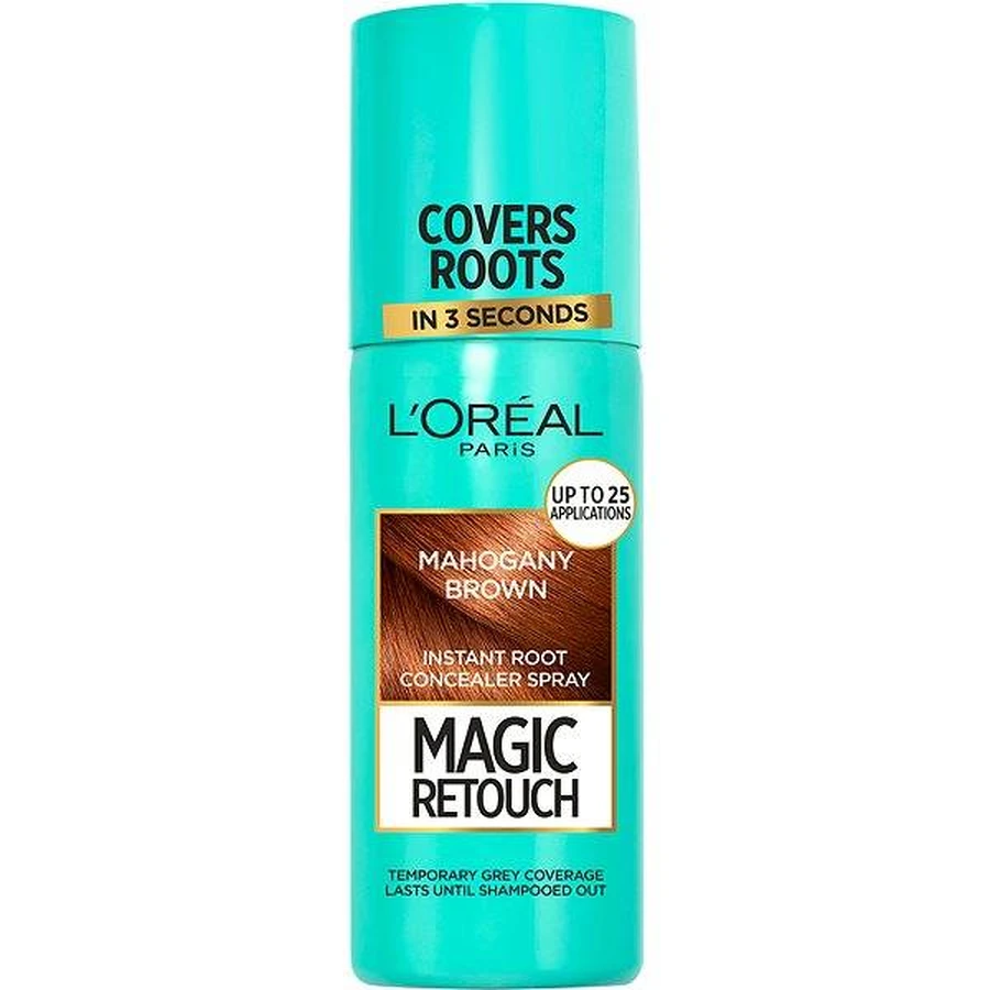 L'Oréal Paris Magic Retouch spray de păr pentru a acoperi creșterea maro mahon, 75 ml 1×75 ml, spray