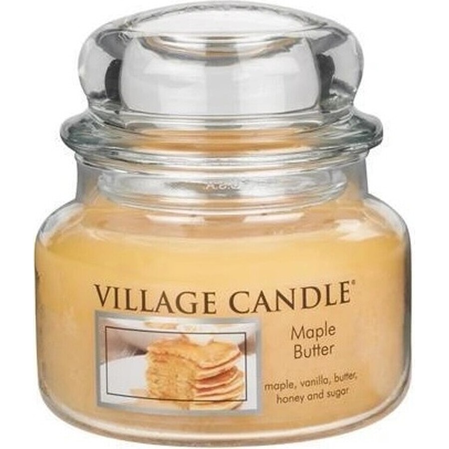 Village Candle Duftkerze in Flasche - Ahornbutter - Ahornsirup, klein 1×1 Stück, Duftkerze