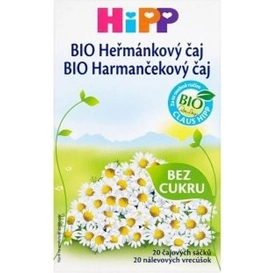 HiPP Camomilla biologica 20×1,5 g, camomilla