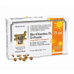 Bio-Vitamina D3 D-Pearls 75 mcg/3000 UI Vitamina D, 80 capsule molli, Pharma Nord